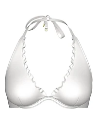 VS Archives Essential Ruffled Halter Bikini Top