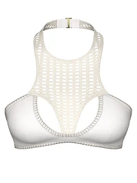 Archives Crochet Scuba High-Neck Bikini Top