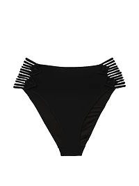 Archives Beach Macrame High-Waist Cheeky Bikini Bottom