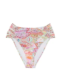 Archives Beach Macrame High-Waist Cheeky Bikini Bottom