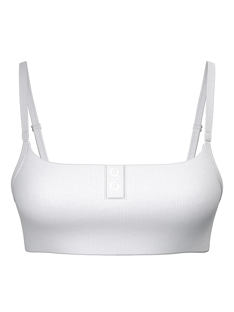 Cotton Dorm Unlined Scoop Bralette
