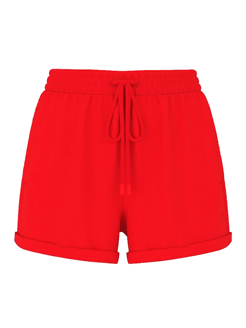 Ivy Fleece Rolled Hem Shorts