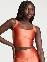 VSX GlossyTech™ Square-Neck Bra Top