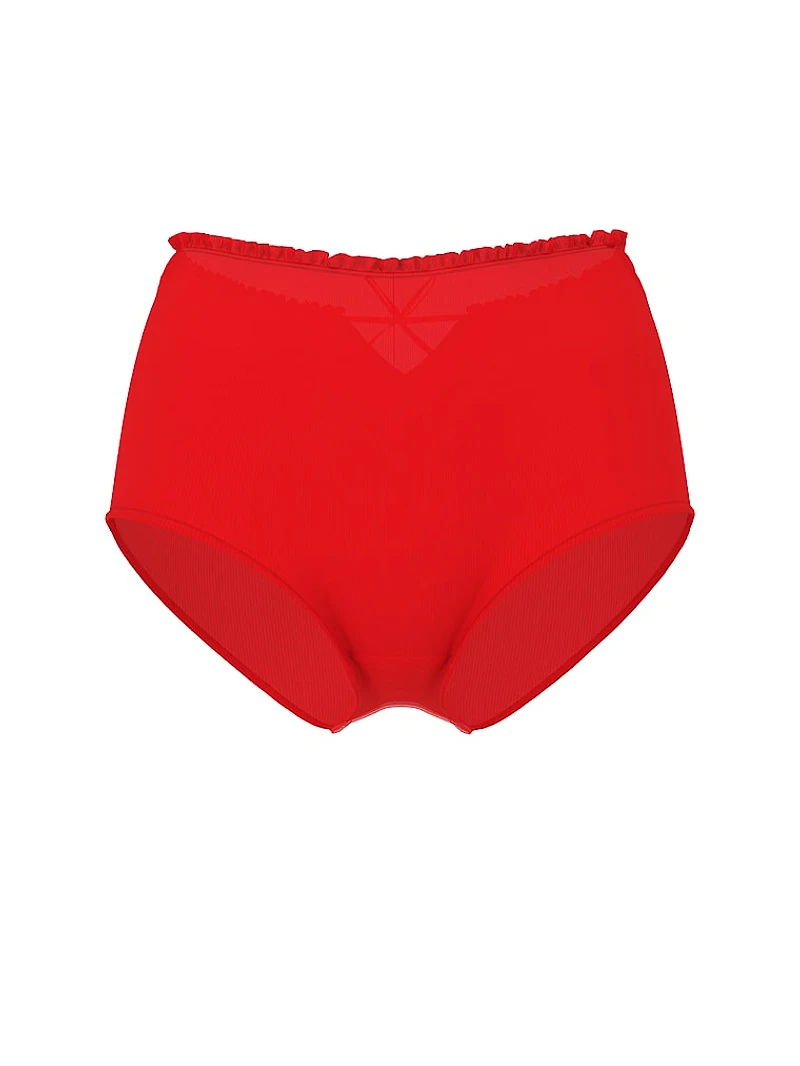 Cotton Daisy Patch Boyshort Panty