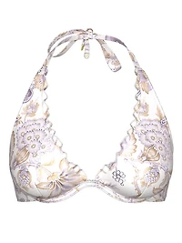 VS Archives Essential Ruffled Halter Bikini Top