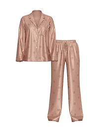 Satin Long Pajama Set
