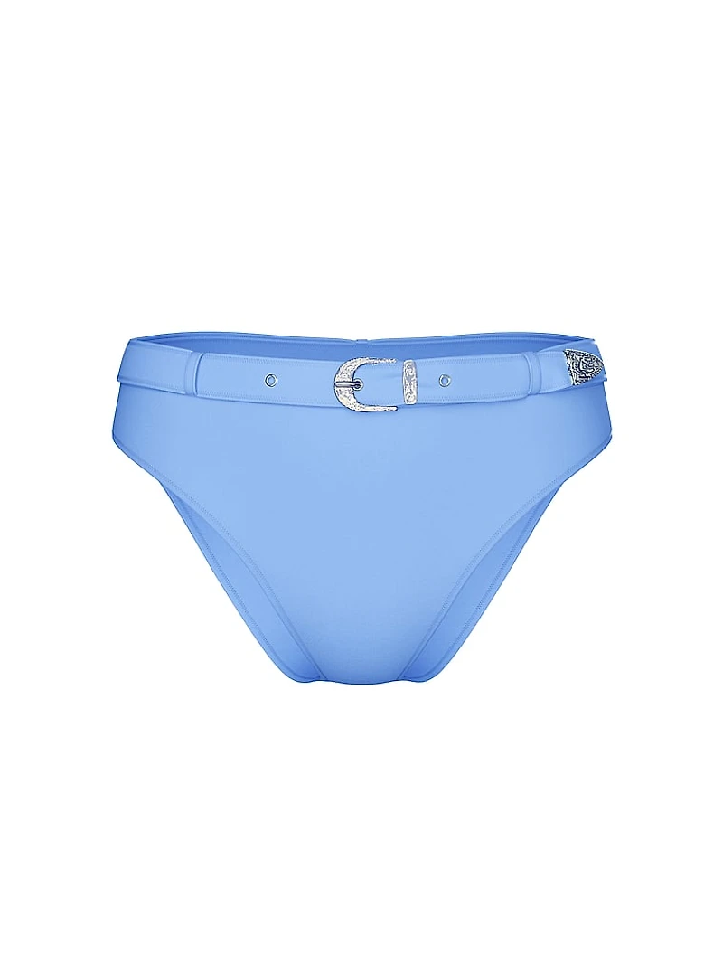 All-American Horseshoe High-Waisted Cheeky Bikini Bottom