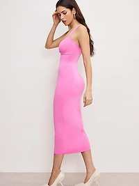 Scuba Sweetheart Midi Dress