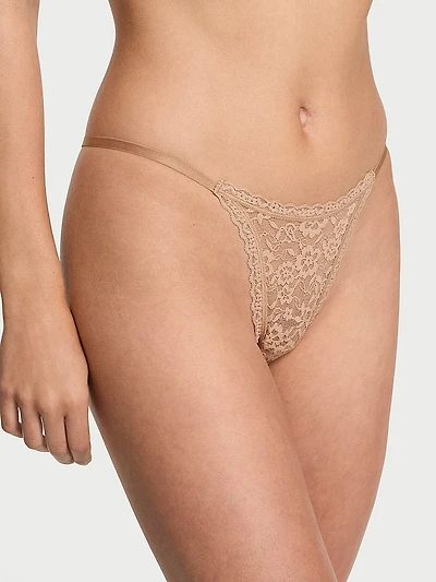 Lace String Thong Panty