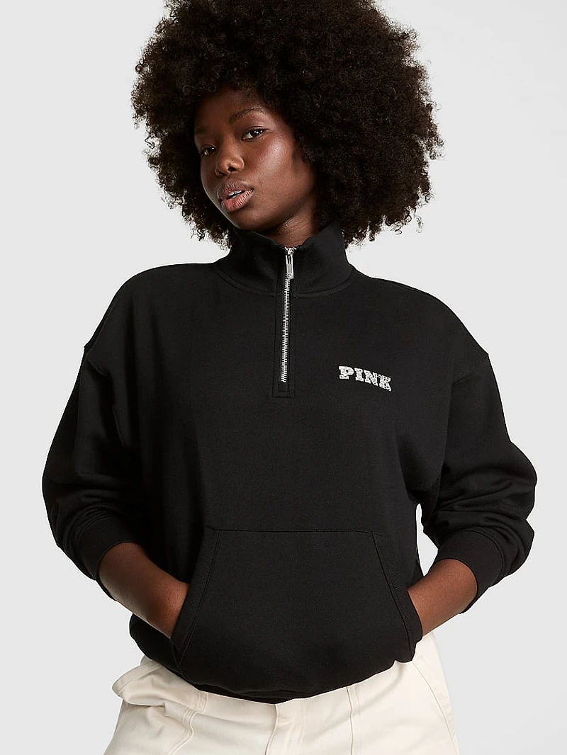 Ivy Fleece Quarter-Zip Sweatshirt