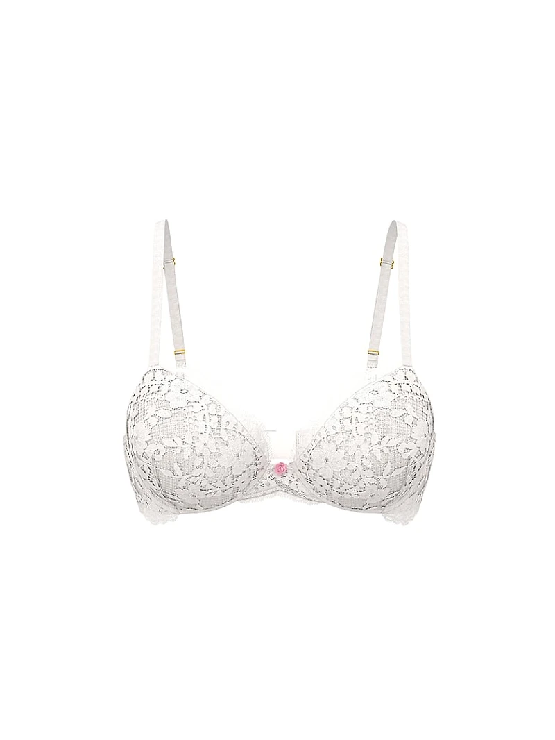 Lace Lightly Lined Full-Coverage Bra