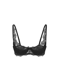 Rose Lace Uplift Balconette Bra