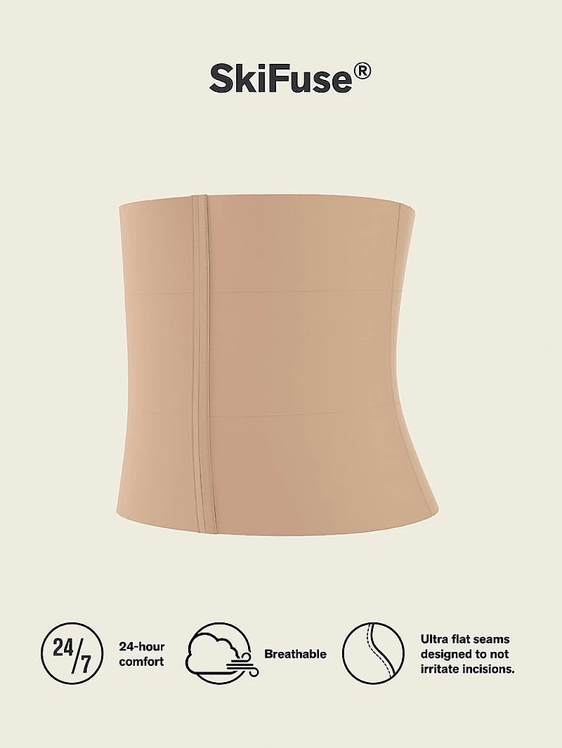 3-Belt Custom Compression Waist Trainer with Lumbar Support