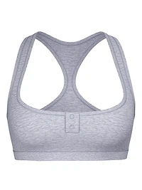 Cotton Dorm Unlined Racerback Bralette