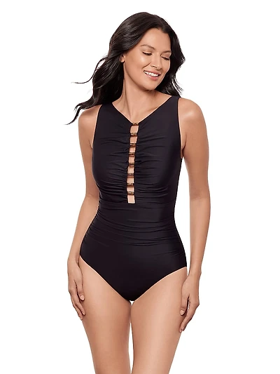 Swizzle One-Piece Swimsuit