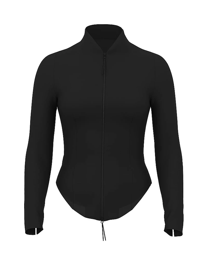VSX Defined Scuba Zip Long-Sleeve Top