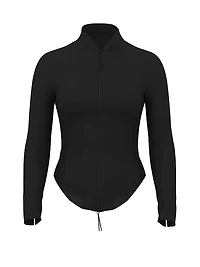 VSX Defined Scuba Zip Long-Sleeve Top