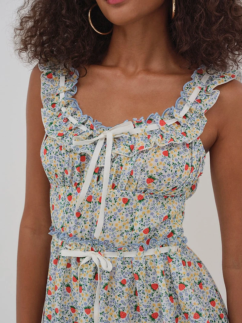 Strawberry Kiss Slip Dress