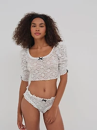 Sally Stretch Lace Top