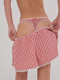 Scotch Bonnet Gingham Short