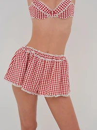 Scotch Bonnet Gingham Short