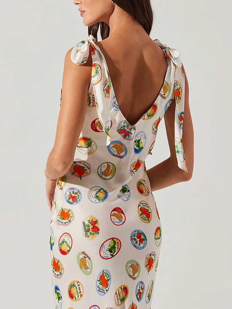 Allexina Print Dress