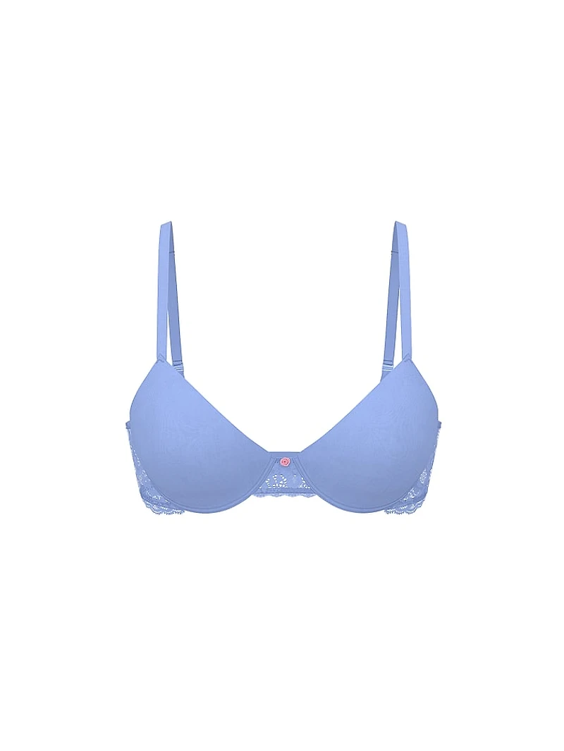 Lace Lightly Lined Full-Coverage Bra