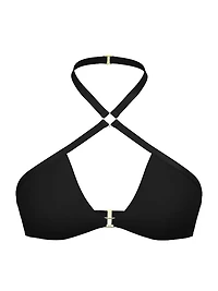 Archives Sexy Cut-Out Crossover Halter Bikini Top