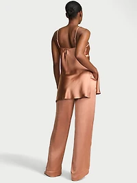 Luxe Satin Tunic Cami & Pant Set