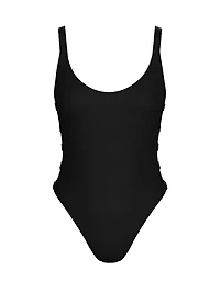 Archives Sexy Cut-Out Scoop One-Piece Swimsuit