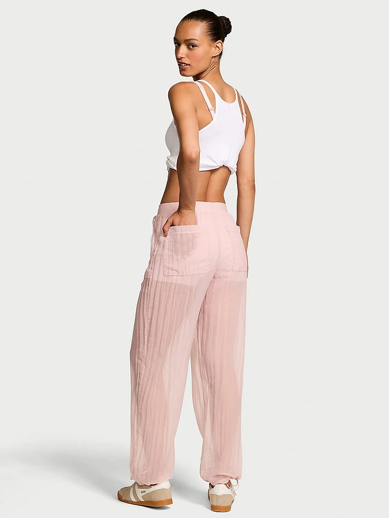 VSX Sheer Ripstop Wide-Leg Pant