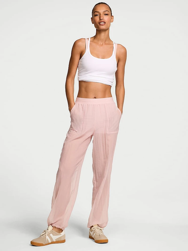 VSX Sheer Ripstop Wide-Leg Pant