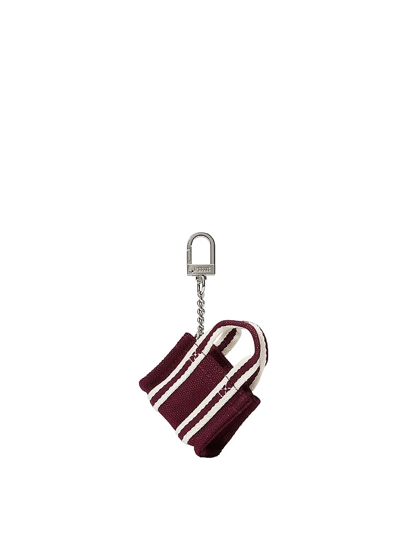 Mini Tote Keychain Charm