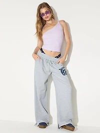 Base Stretch Twisted One-Shoulder Tank Top