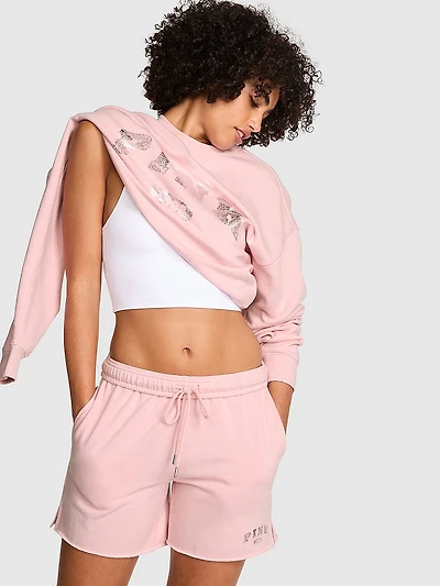 Ivy Fleece Campus Shorts