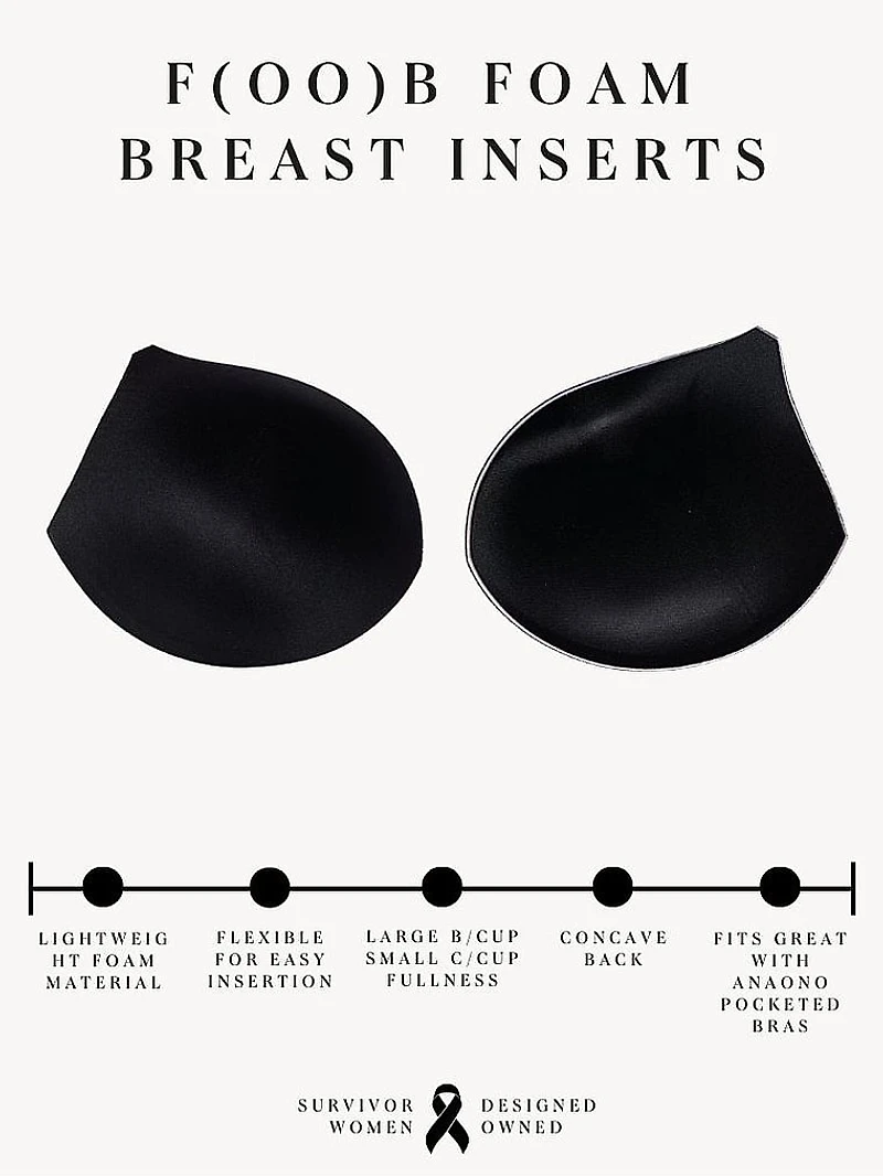 Foob Breast Mastectomy Inserts
