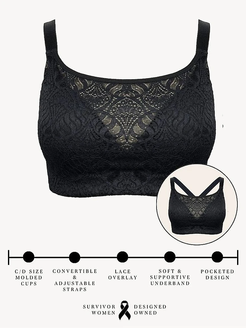 Carrie Molded Cup Mastectomy Bra