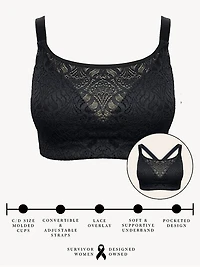 Carrie Molded Cup Mastectomy Bra