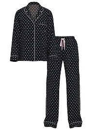 Flannel Long Pajama Set