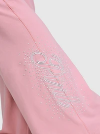 All-Day Cotton Foldover Flare Leggings