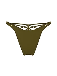 Smooth Strappy-Back Adjustable Brazilian Panty