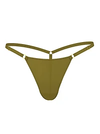 Ring Hardware V-String Panty