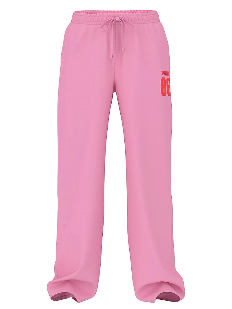 Dorm Lounge Wide-Leg Pants