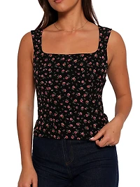Katya Square Neck Top