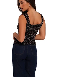 Katya Square Neck Top