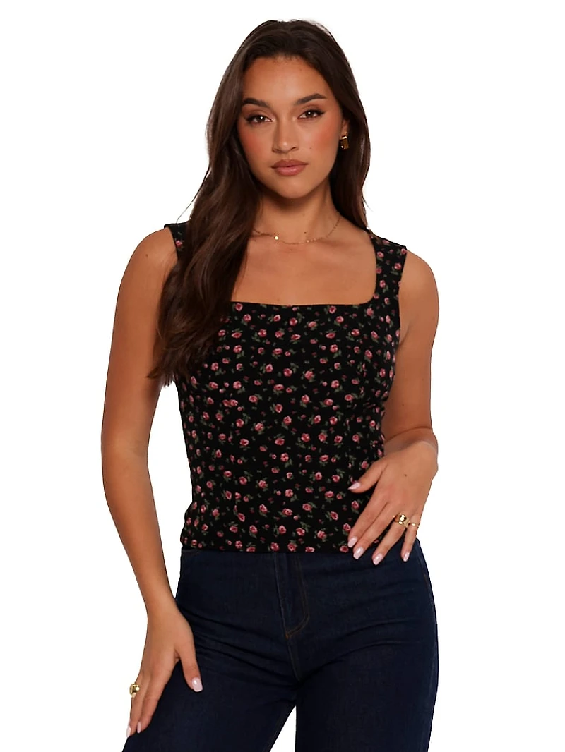 Katya Square Neck Top