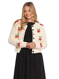 Trudie Cherry Cardigan