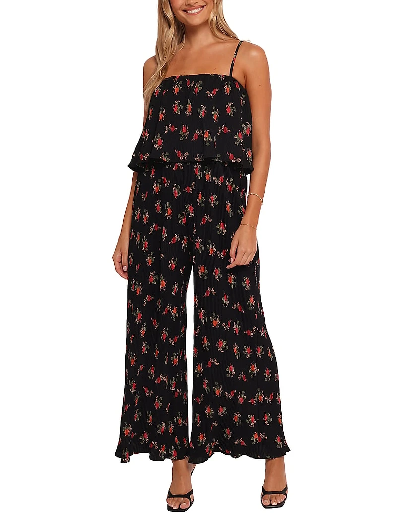 Jillian Plisse Jumpsuit