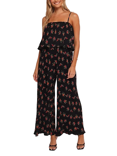 Jillian Plisse Jumpsuit