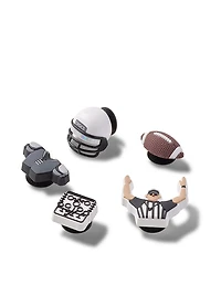 5-Pack Jibbitz Football Team Charms